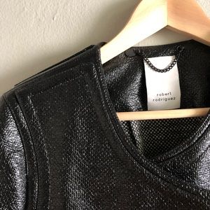 Robert Rodriguez Leather-like Jacket